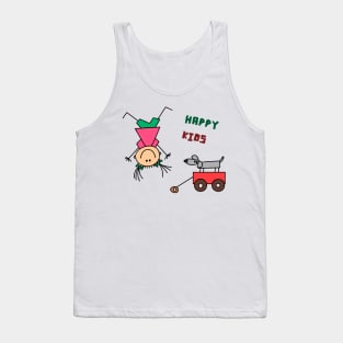 Happy kids 4 Tank Top